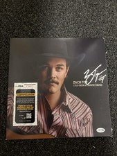 Zach Top Signed Vinyl Cold Beer & Country Music Autographed JSA COA DOUBLE SIG picture