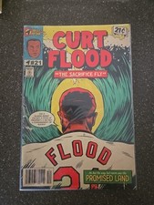 Curt Flood “The Sacrifice Fly” Pop Fly  Daniel Horine St. Louis Cardinals 90/216 picture