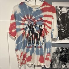Rare The Rolling Stones Voodoo Lounge Summer 1994 Tie-Dye Oneita vintage tee XL picture