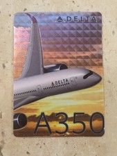 2016 Delta Air Lines A350 Trading Card #49 - RARE picture