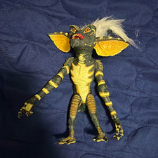 Stripe Gremlins Gremlin Action Figure Plastic Black Yellow Mohawk White Hair picture