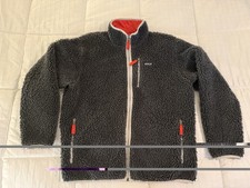 Patagonia Men's Large Retro X Cardigan Fleece, Grey, rare & Excellent Condition picture