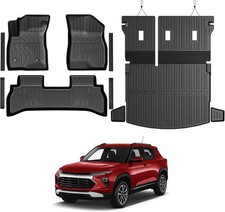 GALVAGNITE Floor Mats Cargo Liner Chevy Trailblazer 2021-2026 FWD TPE Set picture