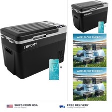EUHOMY 12 Volt Refrigerator, 32QT(30L) PortableRefrigerator, Car Fridge Usabl... picture
