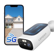 Solar Camera Security Outdoor - 100% Wire-Free Security Cameras Wireless Outdoor picture