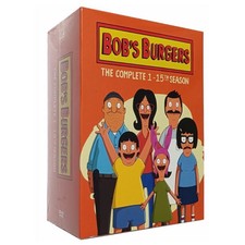 BOB'S BURGERS :Complete Series 1-15 ,DVD BOX SET, Fast Shipping, NEW. picture