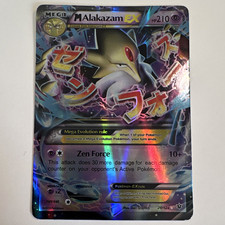 The Pokémon Company M Alakazam EX 26/124 Fates Collide Holo UR EN 2016 210HP picture