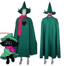 Deltarune* Ralsei Cosplay Costume Outfits Halloween Carnival Suit New COS picture