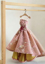 Vintage Lace High-Low Dress 4 Silkstone Barbie Poppy Parker Fashion Royalty Doll picture