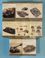 ⭕️ OSPREY NEW VANGUARD MILITARY HISTORY BOOK LOT OF 8 TANKS ARTILLERY WWII picture