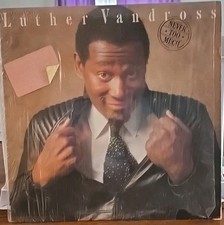 LUTHER VANDROSS Never Too Much Orig 1981 CBS LP VG Still With Plastic picture