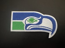 Retro Vintage Original Classic 1976 Seattle Seahawks Logo Patch NEW-OLD STOCK picture