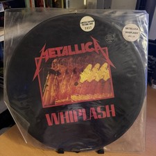 Limited Edition NUMBERED Metallica Whiplash Picture Disk LP Vinyl Megaforce picture