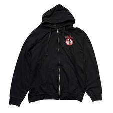 Vintage Y2K Bad Religion Band Rock Zip Up Hoodie Size Medium picture