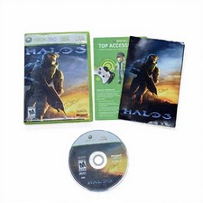 Halo 3 (Xbox 360, 2007) Includes Poster - Disc Excellent Condition -   picture