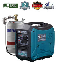 Konner & Sohnen KS2000iHS CO Dual Fuel Inverter Generator 2000W Portable LPG Gas picture