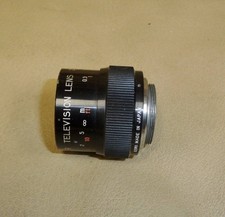 Cosmicar TV Lens 1:1.8 Made In Japan 25mm Good Condition No. 19542 picture