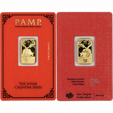 2021 PAMP Suisse 5g Year of the Ox - The Lunar Calendar Series. New in Assay picture