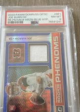2020 Panini Donruss Optic - Rookie Phenoms Horizontal Joe Burrow #RP-1 Blue... picture