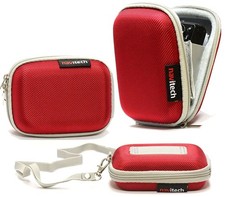Navitech Red Camera Case For Polaroid IS048-BLU-INT Waterproof Digital Camera picture