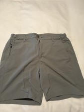Free Fly Mens Shorts Green Size Large Elastic Waist picture