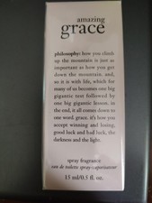 Philosophy Amazing Grace Perfume Fragrance Spray .5 fl oz NEW In Sealed Box picture