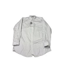 NWT Stafford Executive Gray Pinpoint Oxford Dress Mens 16.5 37 X-Tall Wrinkle picture