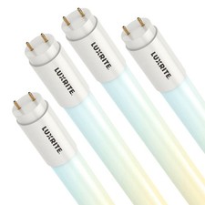 Luxrite 4FT T8 LED Tube Lights 5CCT Ballast Bypass Up to 2250LM UL DLC (4 Pack) picture