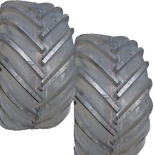 TWO 26x12.00-12 Garden Compact tractor R-1 Lug TIRES 26x1200-12 26x12-12 6ply picture