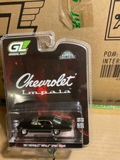 Greenlight Hobby Exclusive 1967  Chevrolet Impala Sport Sedan   black picture