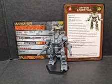 BattleTech Warhammer WHM-6R Miniature Alpha Strike Pilot Cards CGL picture