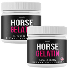 (2 Pack) Horse Gelatin Performance Powder, Horse Gelatin Men's Health Powder picture