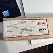Alpha Ace RC Airplane Kit Plywood & Foam 40