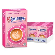 Sweet'N Low Zero Calorie Bulk Sweetener 8 oz. Box 12 Pack Granulated Sugar Su... picture