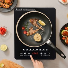 2200W  Portable Kitchen Countertop Induction Cooktop Burner Electric Hot Stove picture