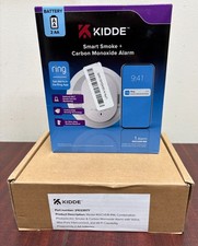 Kidde Smart Smoke & CO Detector Ring App AA Battery RGCUDR-RW picture