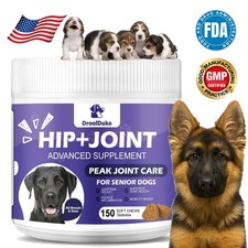 150 Chews Dog Hip and Joint Support Glucosamine Chondroitin MSM Supplement USA picture