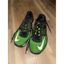 Nike Men's Green & Black Athletic Running Shoes with White Swoosh picture