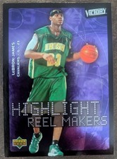 2003-04 Upper Deck Victory - Highlight Reel Makers LeBron James #222 (RC) picture