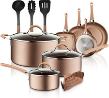 14-Piece Nonstick Cookware, Heat Resistant  Kitchen Ware Set  picture