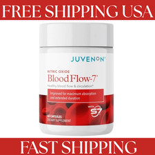 Juvenon Nitric Oxide BloodFlow-7 Dietary supplemental Circulation Support 60 Cap picture