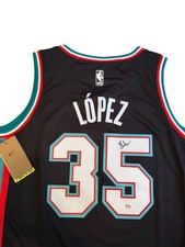 Karim Lopez Signed Autographed Memphis Grizzlies Jersey PSA/DNA COA AUTHENTIC  picture