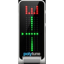 TC Electronic PolyTune Polyphonic ClipOn Tuner  White picture