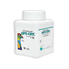 Opti-Cryl Self-curing Acrylic Resin Powder, Original Shade, 1 Lb. High Gloss picture