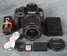 Canon EOS Rebel SL1 100D 18MP 1080p DSLR Set 6K Clicks W/ 18-55mm IS STM Lens FS picture