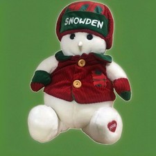 SNOWDEN Target 1998 plush stuffed Christmas Snowman 23