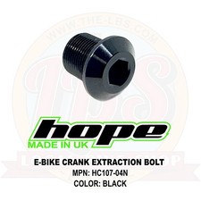 Hope E-Bike Cranks Extraction Bolt Black - HC107-04N - Brand New picture