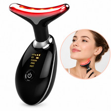 Deplux Facial  Massager for Skin Care at Home -7 in 1 Glossy Black picture
