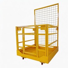 45x43inch Forklift Cage Work Platform Safety Cage Steel Construction Lift Basket picture