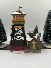 Lemax Eagle’s Nest Fire Lookout 2002 Village Collection 24818A Works With Box picture